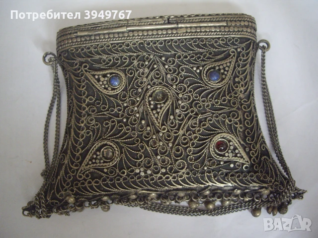 Стара сачанена барутница., снимка 3 - Антикварни и старинни предмети - 51247087