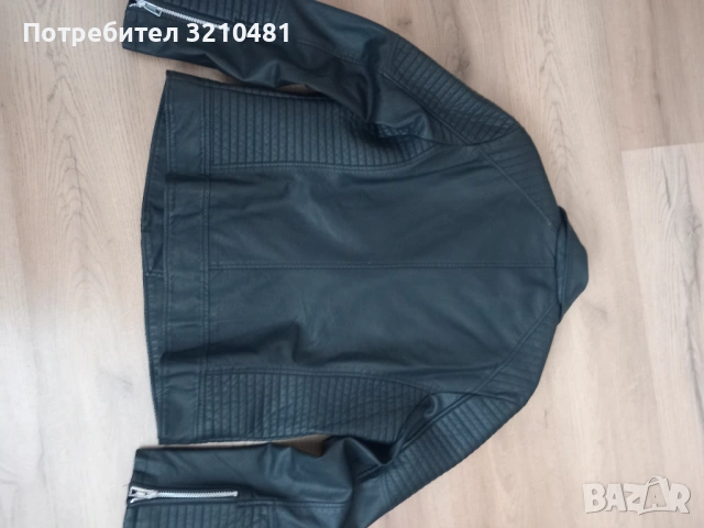 Дамско кожено яке, снимка 3 - Якета - 54063703