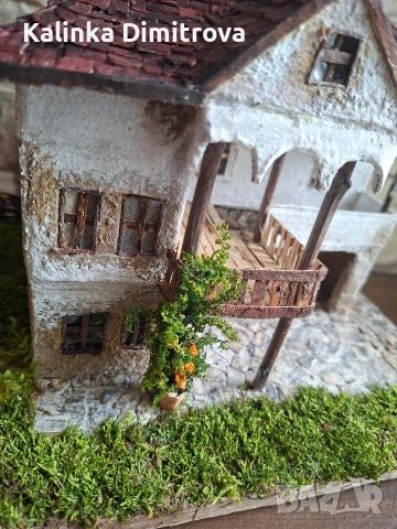 Макет на стара къща,съхранила духа на времето., снимка 12 - Декорация за дома - 53948715