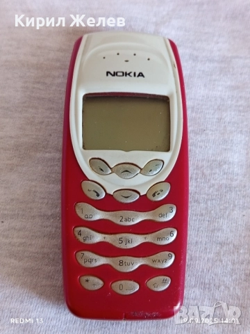 Ретро телефон GSM NOKIA 3410 рядък за КОЛЕКЦИЯ ДЕКОРАЦИЯ 51370, снимка 7 - Nokia - 51768359