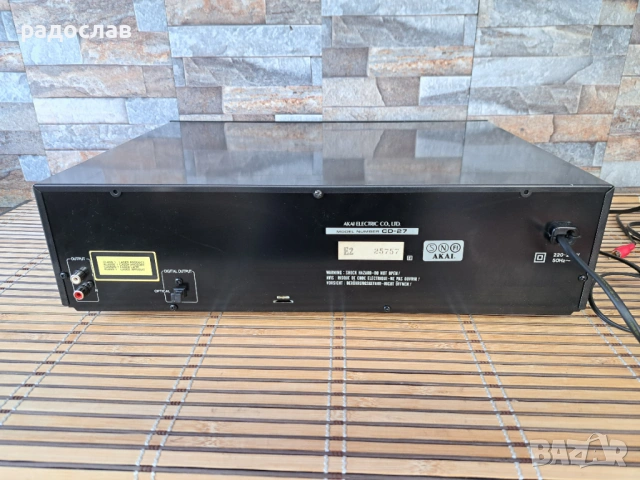 Akai CD-27, снимка 6 - Аудиосистеми - 53556949