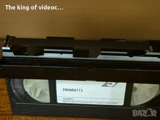 Видеокасета Pavarotti VHS, снимка 9 - Други жанрове - 52869438