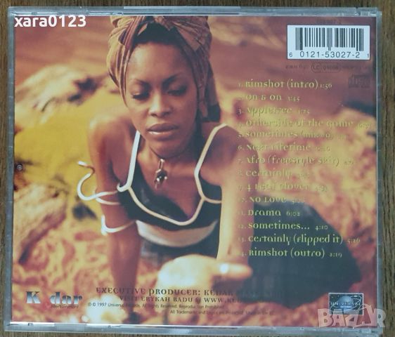 Erykah Badu – Baduizm, снимка 2 - CD дискове - 45786375