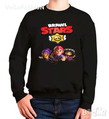 Нова детска ватирана блуза BRAWL STARS