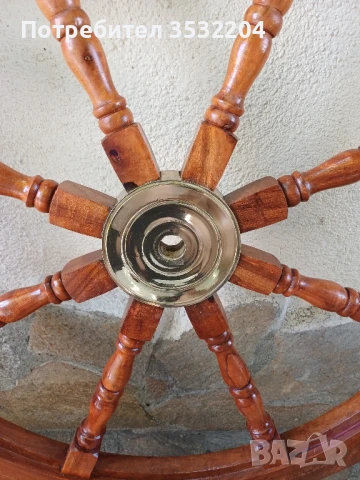 Голям дървен рул, снимка 3 - Антикварни и старинни предмети - 51271591