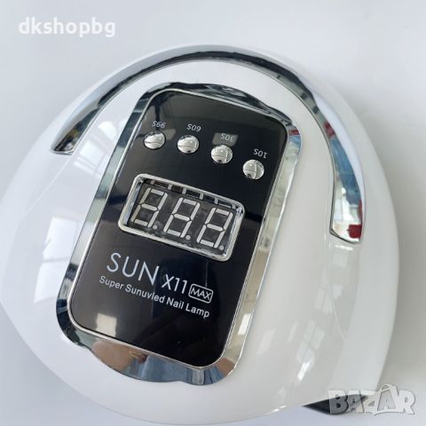 4106 Професионална UV/LED лампа за маникюр, Sun X11 Max, снимка 12 - Други - 45761320