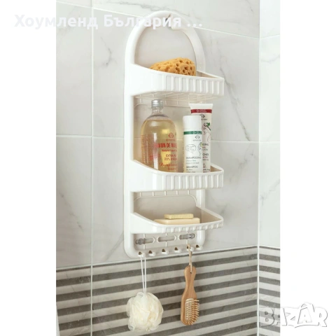 Етажерка за баня на три нива, снимка 5 - Етажерки - 54303364