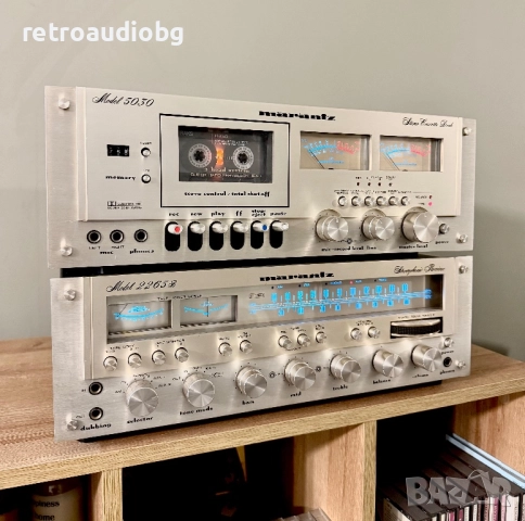 🔉ТОП Колекционерски ретро сет MARANTZ - ресивър Marantz 2265B + триглав дек Marantz 5030+ опция гра, снимка 3 - Аудиосистеми - 52634407