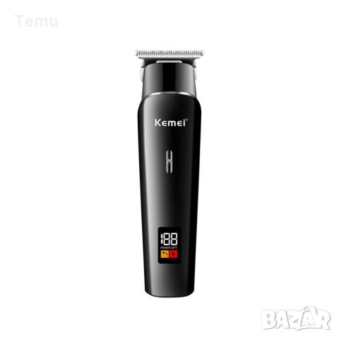 Безжична машинка за подстригване Kemei с LED дисплей / Дълъг живот на батерията / Батерия: Литиевойо, снимка 7 - Машинки за подстригване - 46452121
