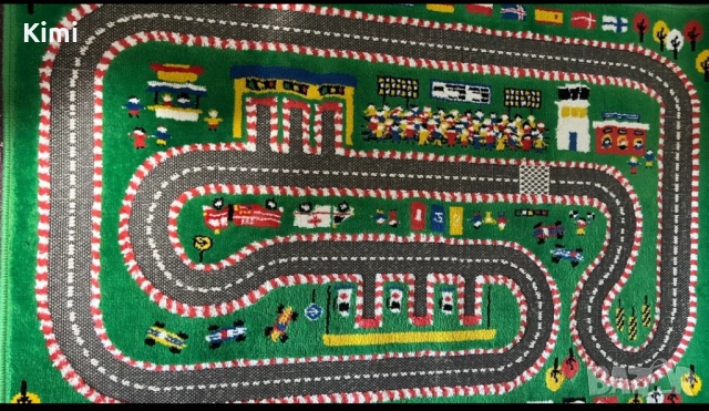 детски 3D килим с писта от формула 1, снимка 13 - Други - 52464275