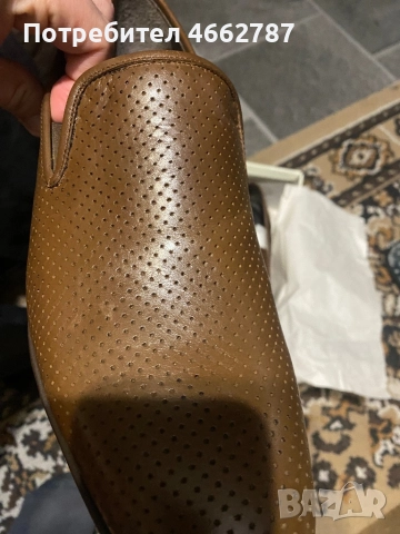 Terra-Чисто нови кожени мъжки обувки 42 номер, снимка 4 - Официални обувки - 52587435