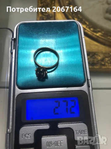 Съветски сребърен пръстен, снимка 5 - Пръстени - 50841225