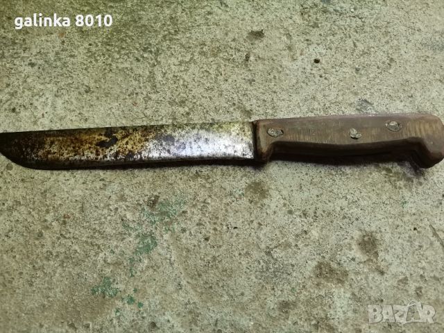 Стар нож, снимка 1 - Антикварни и старинни предмети - 46360505