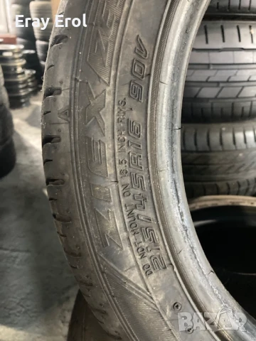 2бр - 215 45 16 - Falken - 2021 година - 6.5мм грайфер, снимка 5 - Гуми и джанти - 51313263