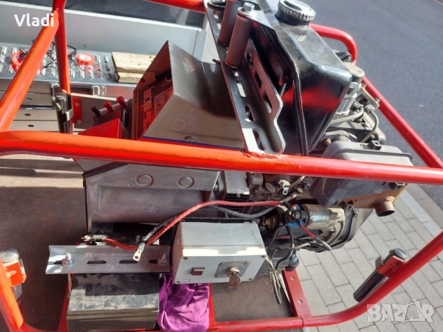 Дизелов генератор / електрогенератор с двигател Lombardini 6LD435 – електрически старт, снимка 8 - Селскостопанска техника - 54165801