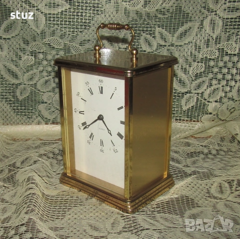 Голям настолен часовник, снимка 5 - Антикварни и старинни предмети - 53965177