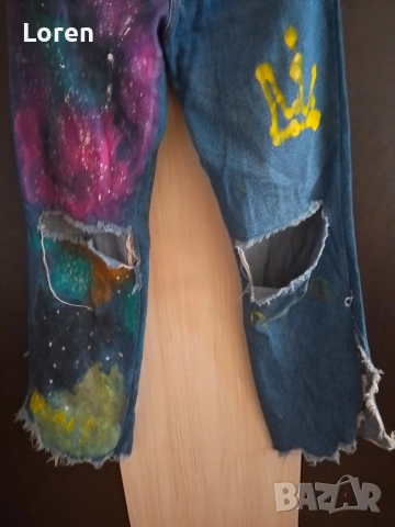 Чудни и много интересни дамски дънки , снимка 6 - Дънки - 52722744