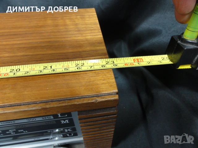 СТАР РЕТРО ТРАНЗИСТОРЕН РАДИОПРИЕМНИК НАСТОЛНО РАДИО NORDMENDE SPECTRA PHONIC , снимка 7 - Радиокасетофони, транзистори - 53591479