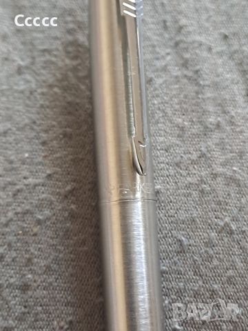 Химикалка  PARKER  от неръждаема стомана , снимка 2 - Други ценни предмети - 46433372