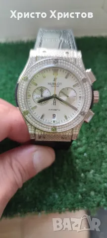 Мъжки луксозен часовник HUBLOT GENEVE BIG BANG Diamond 💎, снимка 1 - Мъжки - 46870386