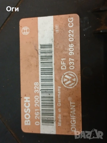 Компютър за Фолксваген Пасат В3 2.0 115к.с. 0 261 200 328 / 037 906 022 CG, снимка 2 - Части - 54100583
