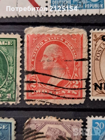 Колекция пощ.марки ,САЩ, 1890/1926 г. , снимка 6 - Филателия - 49039008