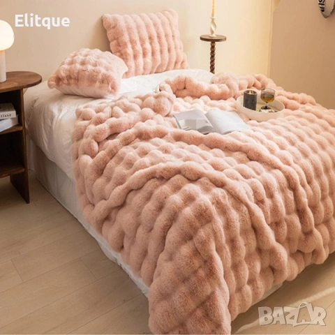 Луксозно меко пухкаво одеяло, снимка 3 - Други стоки за дома - 53126591