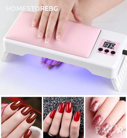 LED Лампа за нокти 72W Бързо съхнеща: лампата за нокти, снимка 5 - Педикюр и маникюр - 52722550