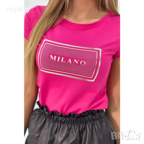 Дамска блуза цвят каки Два цвята 