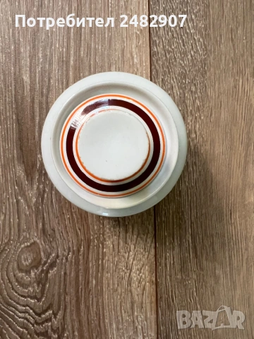 Стара порцеланова захарница, снимка 5 - Антикварни и старинни предмети - 53627405