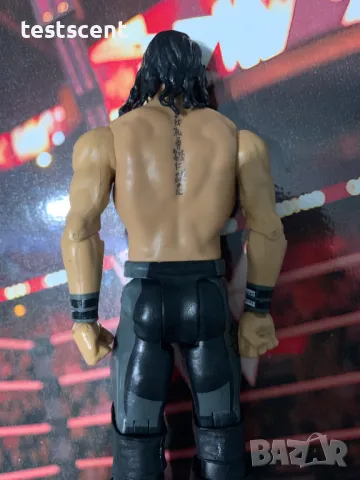 Екшън фигура WWE Seth Rollins Сет Ролинс Visionary Mattel Basic играчка , снимка 5 - Фигурки - 48438984