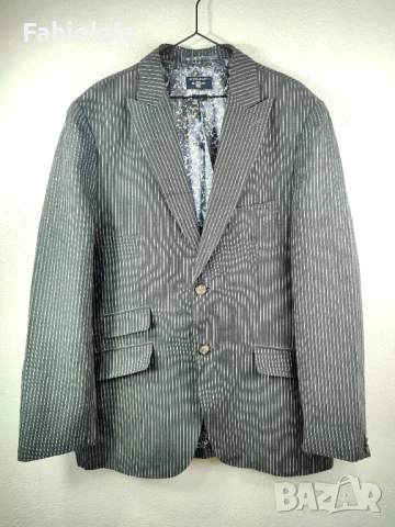 State of Art linen jacket XL, снимка 6 - Якета - 50918435