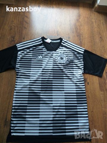 adidas DFB Pre-Match Shirt Youth - страхотна юношеска тениска , снимка 4 - Детски тениски и потници - 45439205