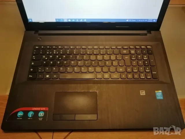 Лаптоп LENOVO G70-70 Type 80HW, снимка 2 - Лаптопи за работа - 47188641