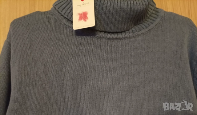 Ново памучно поло, снимка 3 - Блузи с дълъг ръкав и пуловери - 52845962