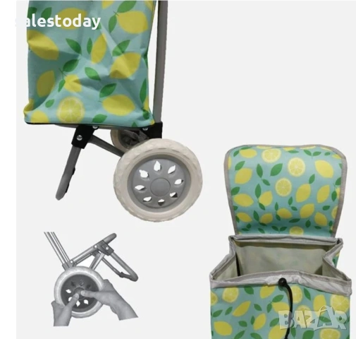 Пазарска количка, лимони, снимка 3 - Други стоки за дома - 43952410