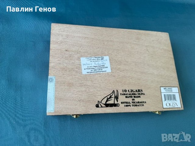 Дървена колекционерска кутия за пури Oliva Serie V Melanio, снимка 8 - Други ценни предмети - 45945535