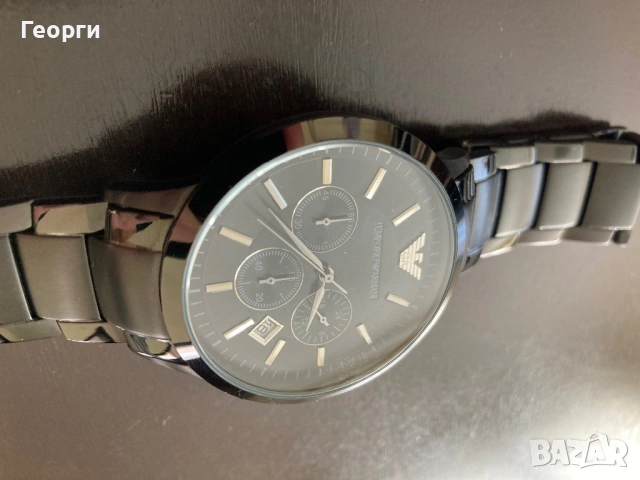 Оригинален часовник Armani , снимка 5 - Мъжки - 53370383