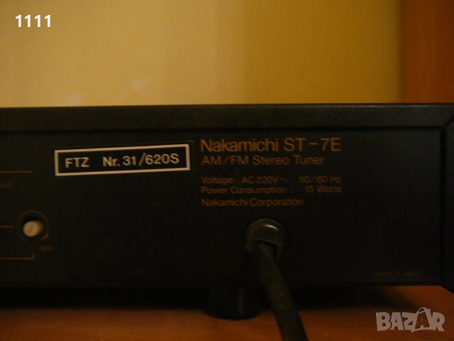 NAKAMICHI ST-7E, снимка 9 - Ресийвъри, усилватели, смесителни пултове - 51809945
