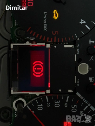 VDO километраж за Audi A3 8L, снимка 3 - Части - 53155129