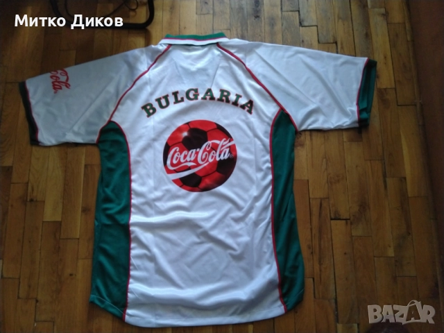 България футболна тениска маркова на Пума 1996г.официална евро 1996г размер Л и М, снимка 8 - Футбол - 51552918