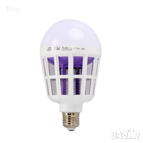 LED крушка против комари с адаптор за стена, снимка 5 - Крушки - 48656105