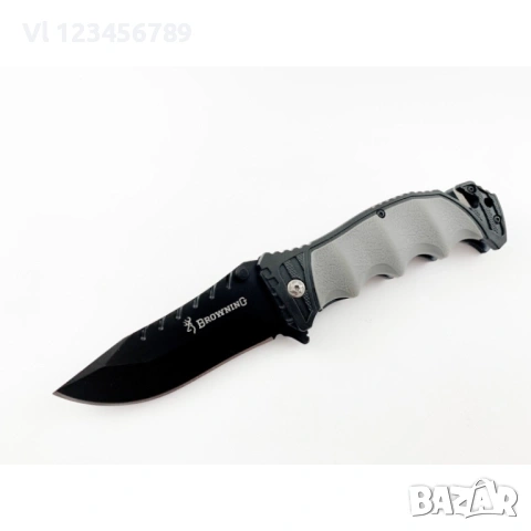 Сгъваем нож Browning Rescue 120x220 - сив полимер