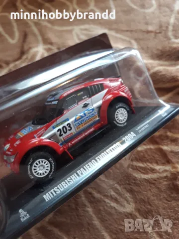 Mercedes 280 Ge 1983 Mitsubishi Pajero Evolution 2004 Mitsubishi Pajero 1985 Rally Dakar 1.43 Scale , снимка 8 - Колекции - 50324555