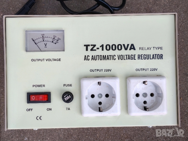 Автоматичен регулатор, стабилизатор на напрежение TZ 1000VA. 