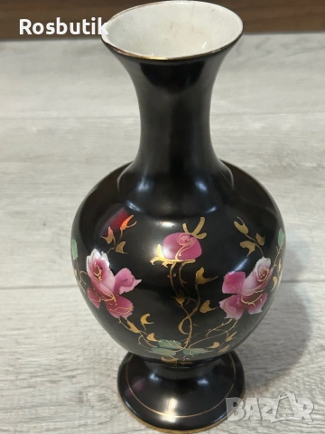 Старинна френска порцеланова ваза , снимка 4 - Вази - 53347517