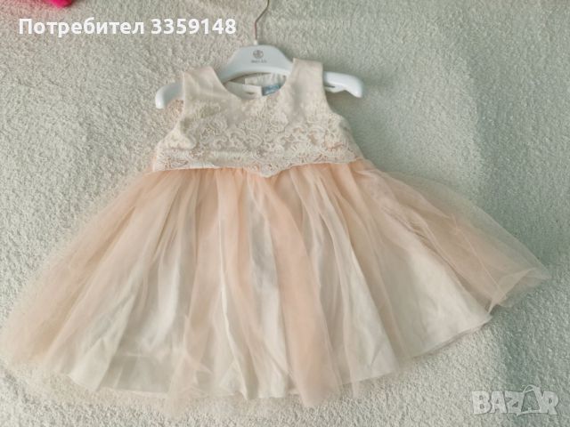 Бебешка официална рокля - Mayoral (18 месеца), снимка 5 - Бебешки рокли - 45670696
