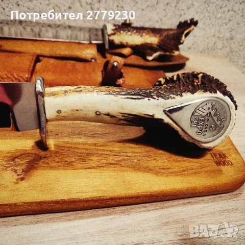 Нож-Експонат от EXPO 1981 Уникален!!!, снимка 7 - Колекции - 51133954