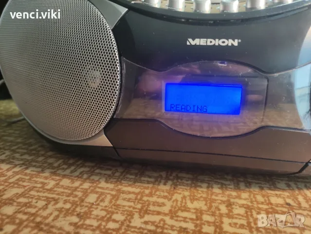 MEDION Cd-mp3 radio cassette player , снимка 7 - Радиокасетофони, транзистори - 47065891