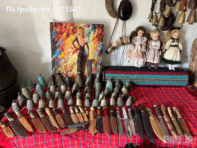 Чанове и ножове стари, снимка 11 - Други ценни предмети - 53837925